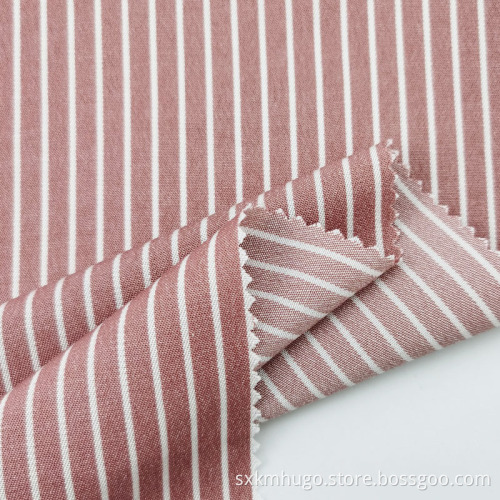 Striped Pattern Upholstery Sofa Woven Linen Viscose Fabric